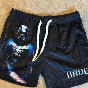Star Wars Black Mesh Men's Shorts